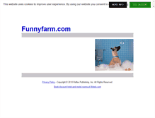 Tablet Screenshot of funnyfarm.com